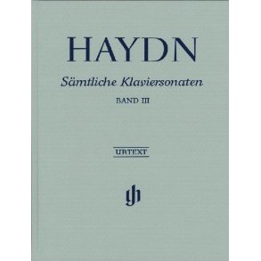 Franz Joseph Haydn: Complete Piano Sonatas (Henle Urtext Edition) - Volume III
