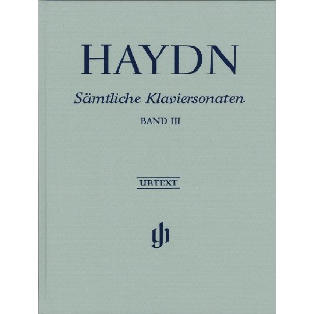 Franz Joseph Haydn: Complete Piano Sonatas (Henle Urtext Edition) - Volume III