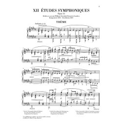 Robert Schumann: Symphonische Etuden Op.13 (Urtext)