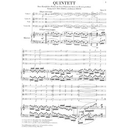 Johannes Brahms: Piano Quintet f minor op. 34