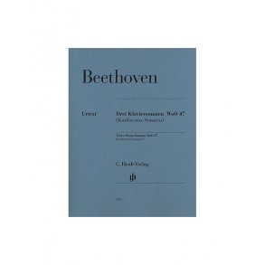 Ludwig van Beethoven: 3 Piano Sonatas WoO 47 [Kurfürsten]