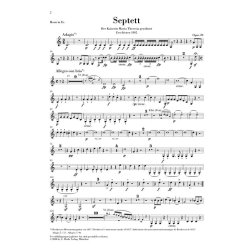 BEETHOVEN SEPTET IN Eb OP20 CHAM ENS