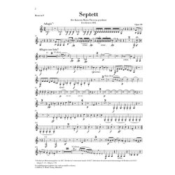 BEETHOVEN SEPTET IN Eb OP20 CHAM ENS