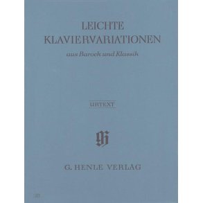 Leichte Klaviervariationen Aus Barock Und Klassik