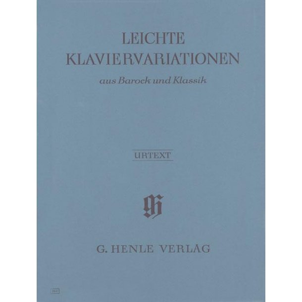Leichte Klaviervariationen Aus Barock Und Klassik