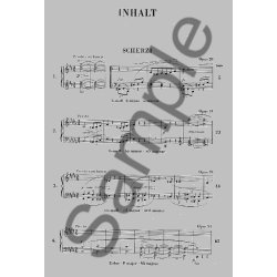 Frederic Chopin: Scherzi (Henle Urtext Edition)