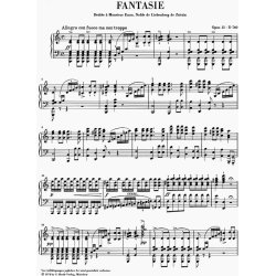 Franz Schubert: Fantasy In C  Op.15 D760