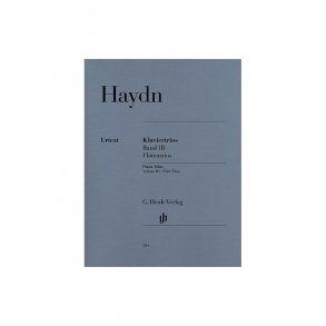 Franz Joseph Haydn: Piano Trios, Volume III  (for Piano, Flute (or Violin) and Violoncello)