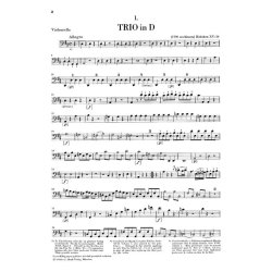 Franz Joseph Haydn: Piano Trios, Volume III  (for Piano, Flute (or Violin) and Violoncello)