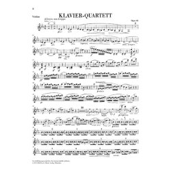 Johannes Brahms: Piano Quartet In C Op.60 (Henle Uertext Edition)