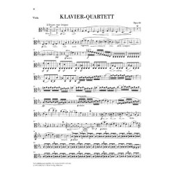 Johannes Brahms: Piano Quartet In C Op.60 (Henle Uertext Edition)