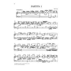 J.S. Bach: Six Partitas (Urtext Edition)