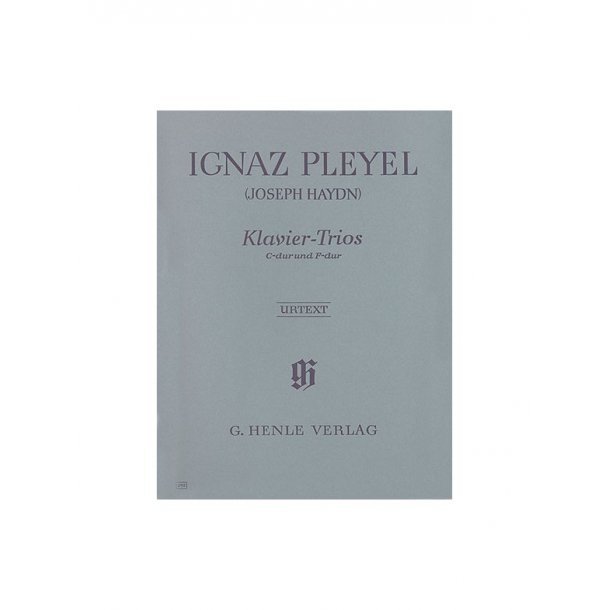 Ignaz Pleyel: Piano Trios (Henle Urtext Edition)