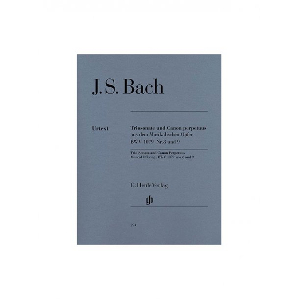 J.S. Bach: Triosonate Und Canon Perpetuus Aus Dem Musikalischen Opfer
