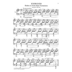 Robert Schumann: Exercices - Studies On A Theme By Beethoven