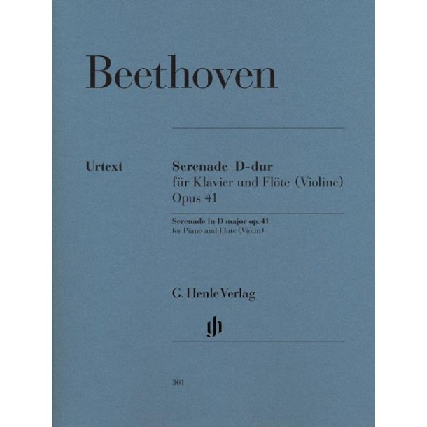 Beethoven: Serenade Op.41 (Henle Urtext Edition)