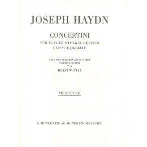 Franz Joseph Haydn: Concertini for Piano (Harpsichord) with two Violins and Violoncello