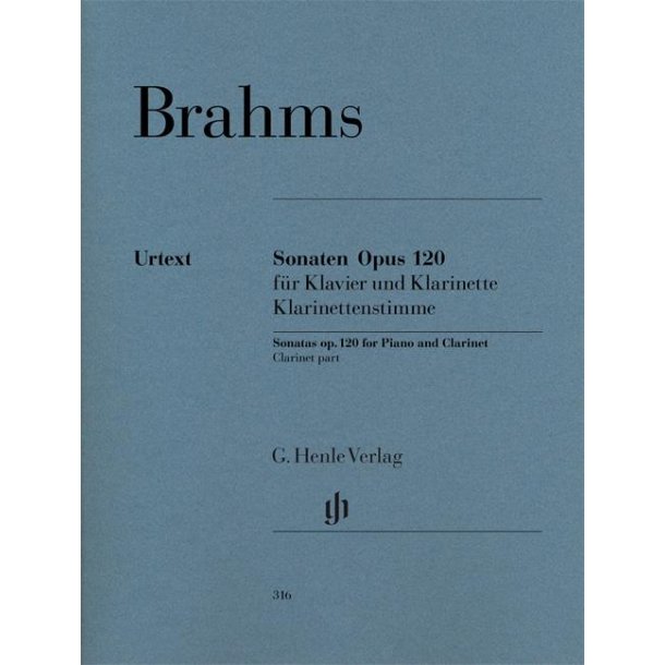 Johannes Brahms: Sonate Op.120 No.1 (Clarinet)