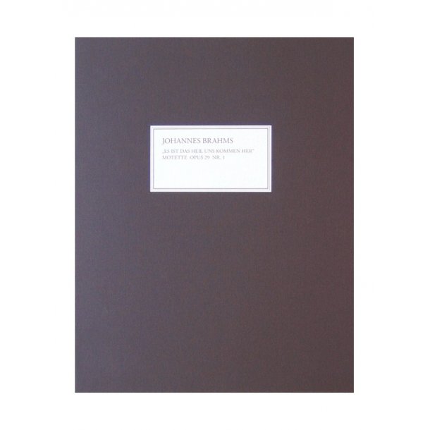 Johannes Brahms: Motet op. 29 no 1