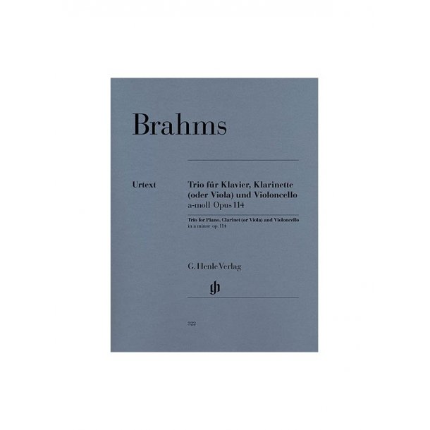 Johannes Brahms: Trio In A Minor Op.114