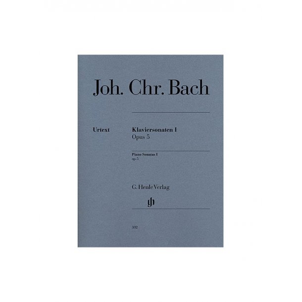Johann Christian Bach: Piano Sonatas Volume I Op. 5
