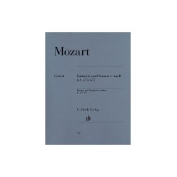 Wolfgang Amadeus Mozart: Fantasy and Sonata In C Minor KV 475/457 (Henle Urtext Edition)