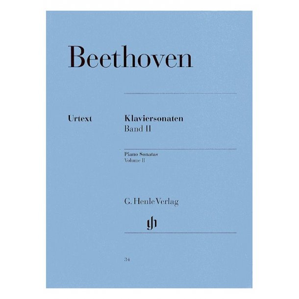 Beethoven: Piano Sonatas - Volume 2 (Henle Urtext Edition)