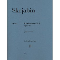 Alexander Scrjabin: Piano Sonata No.8 Op.66 (Urtext)
