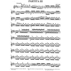 J.S. Bach: Sechs Sonaten Und Partiten - Violine Solo