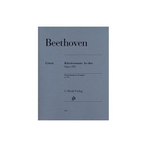 Ludwig Van Beethoven: Piano Sonata In A Flat Op.110 (Urtext Edition)