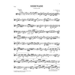 Ludwig Van Beethoven: Flotenserenade Op.25 Urtext (Parts)