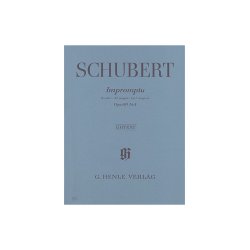 Franz Schubert: Impromptu In A Flat Op.90 No.4 D899 (Henle Urtext Edition)