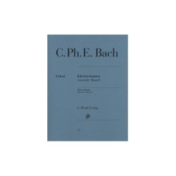 Carl Philipp Emanual Bach: Piano Sonatas - Volume 1 (Urtext Edition)