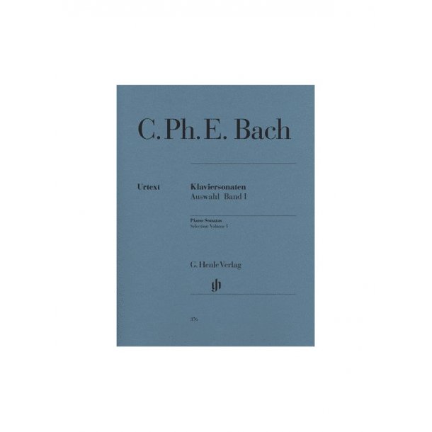 Carl Philipp Emanual Bach: Piano Sonatas - Volume 1 (Urtext Edition)