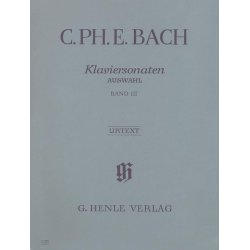 Carl Philipp Emanuel Bach: Piano Sonatas - Volume 3 (Urtext Edition)