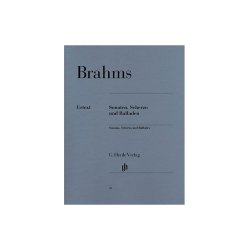 Johannes Brahms: Sonatas, Scherzo And Ballades (Urtext Edition)