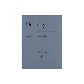 Claude Debussy: Douze Etudes (Henle Urtext Edition)