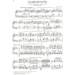 Claude Debussy: Clair De Lune (Urtext)