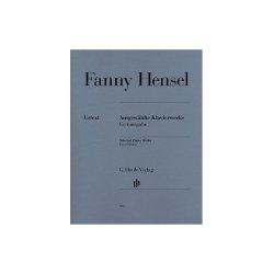 Fanny Mendelssohn Hensel: Selected Piano Works (first edition)