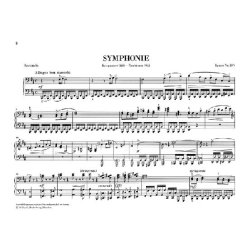 Claude Debussy: Symphony In B Minor (Piano Duet)