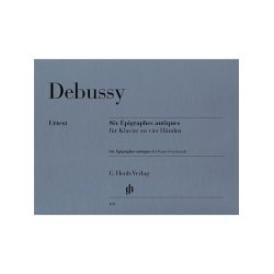 Claude Debussy: Six Epigraphes Antiques - Piano Duet (Henle Urtext Edition)