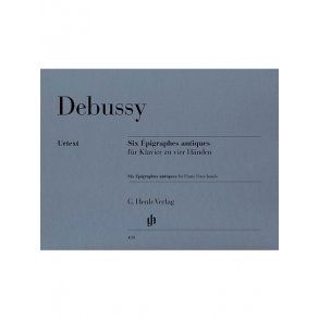Claude Debussy: Six Epigraphes Antiques - Piano Duet (Henle Urtext Edition)