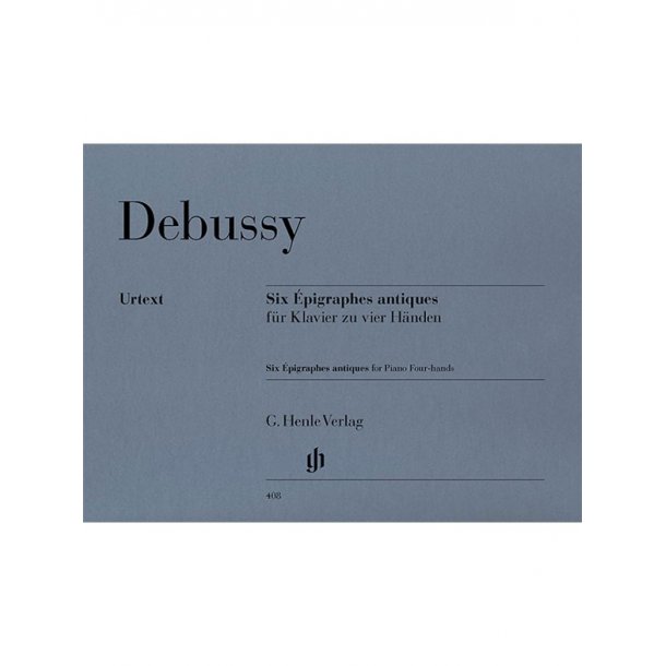 Claude Debussy: Six Epigraphes Antiques - Piano Duet (Henle Urtext Edition)
