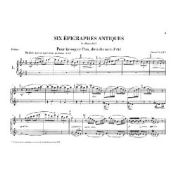 Claude Debussy: Six Epigraphes Antiques - Piano Duet (Henle Urtext Edition)