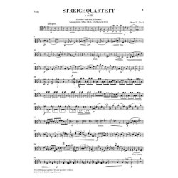 Johannes Brahms: String Quartets Op.51 (Henle Urtext Edition)