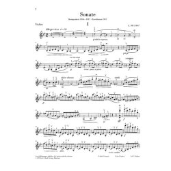 Claude Debussy: Sonata For Violin And Piano In G Minor