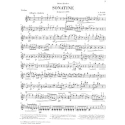 Antonn Dvork: Sonatina For Piano And Violin In G Op.100