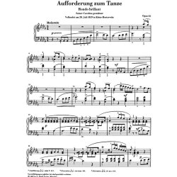 Carl Maria Von Weber: Aufforderung Zum Tanze - Rondo Brillant