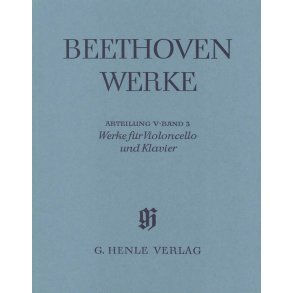 Ludwig van Beethoven: Works for Violoncello and Piano