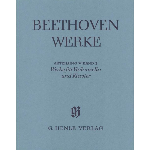 Ludwig van Beethoven: Works for Violoncello and Piano